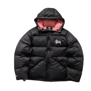 Jakke Stor Stussy Logo