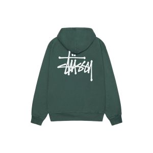 Grøn Stussy Hoodie