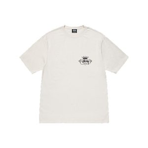 Rasta Lion White Stussy T Shirt